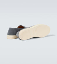 George Cleverley Joey II suede loafers