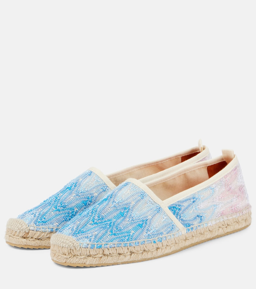 Missoni Zigzag ombré espadrilles