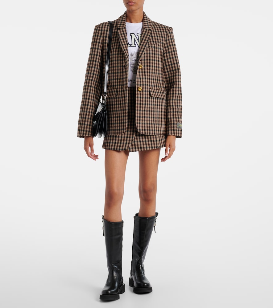 Ganni Studs knee-high boots
