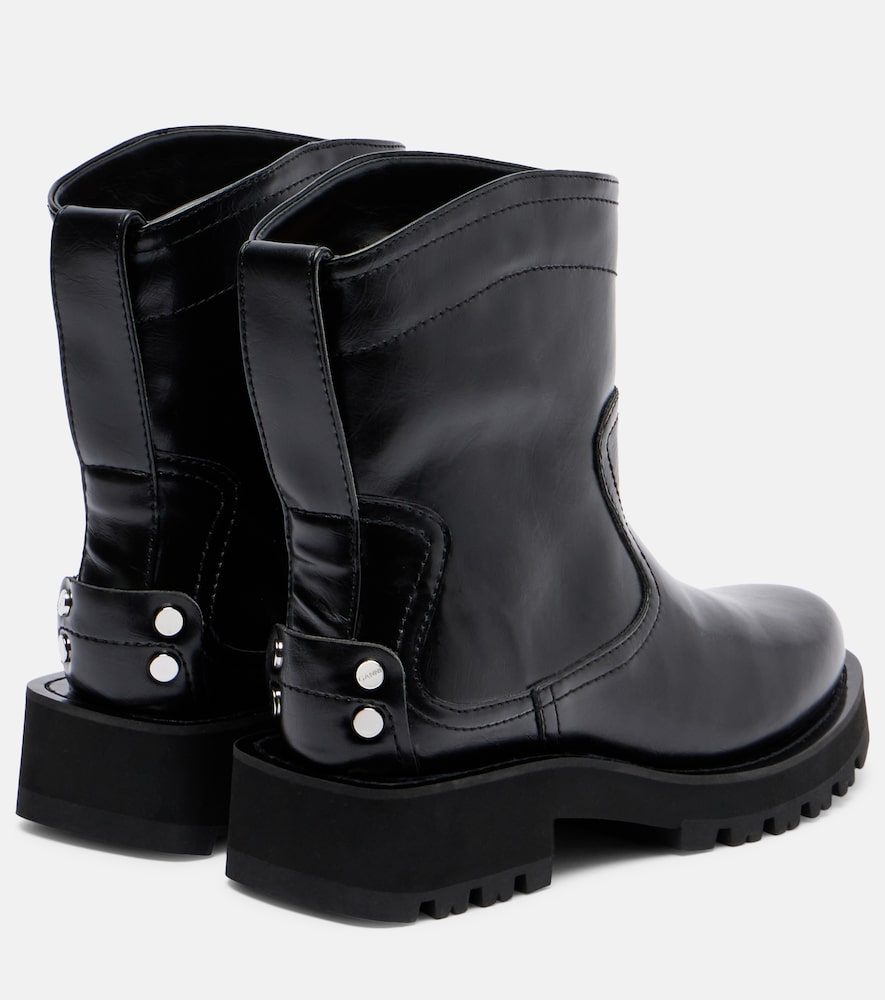 Ganni Studs ankle boots