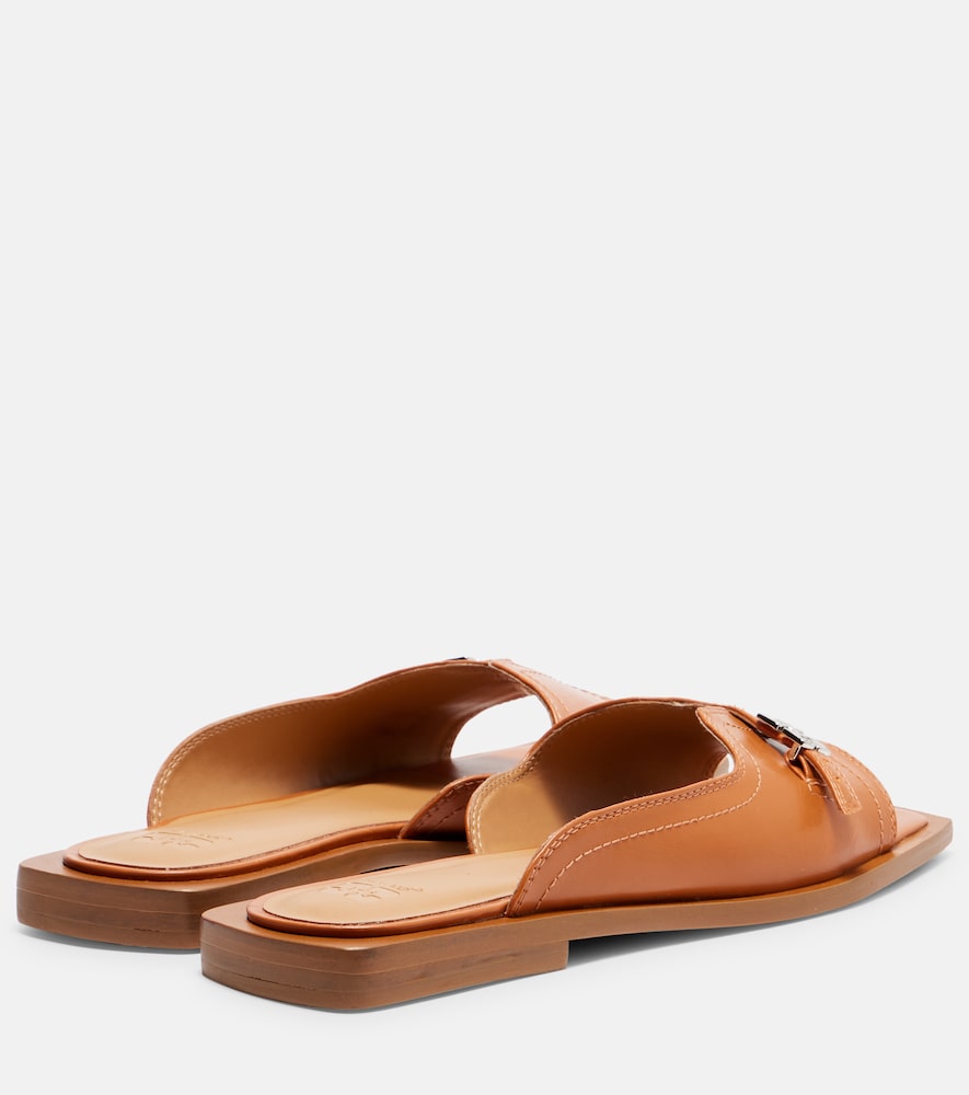 Ganni Butterfly slides