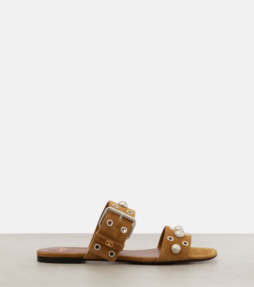 Valentino Garavani Nellcote studded suede sandals