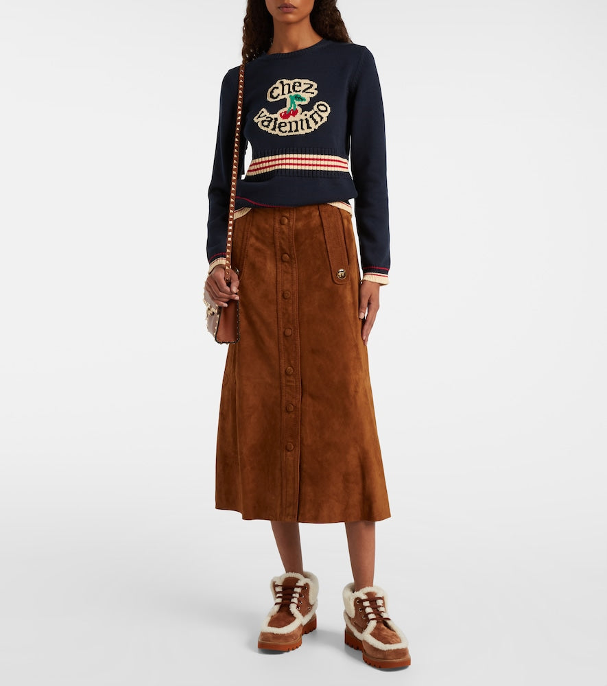 Valentino Garavani Palm Avenue suede desert boots