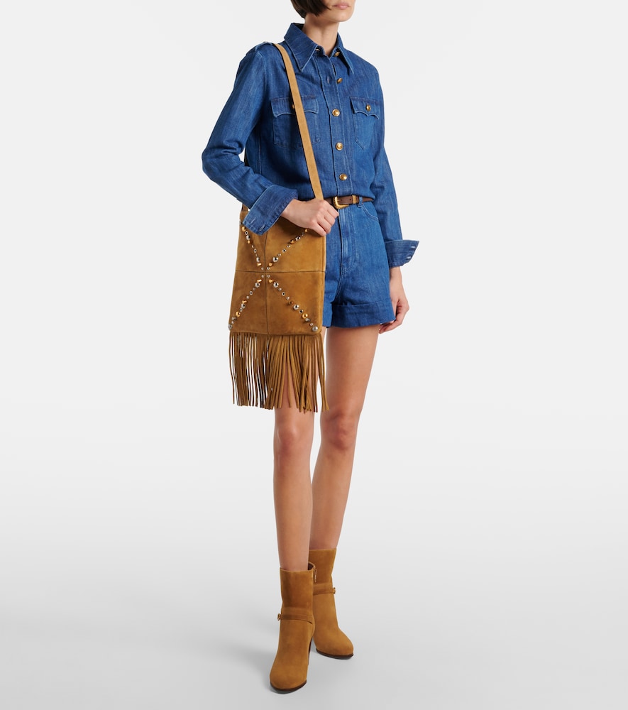 Valentino Garavani Pattie 75 suede ankle boots