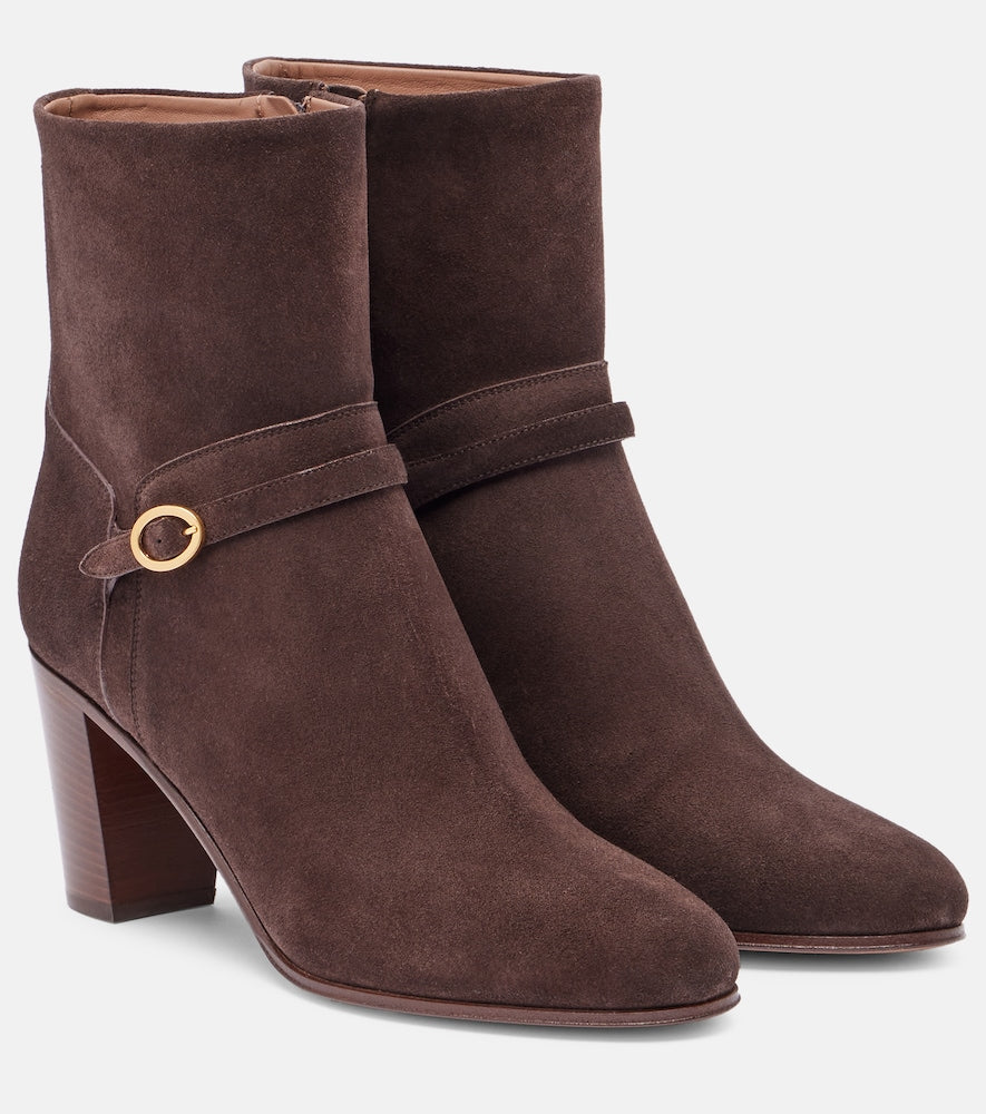 Valentino Garavani Pattie 75 suede ankle boots