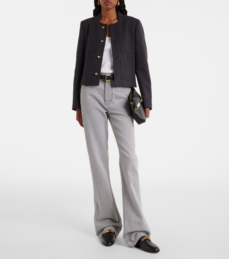 Tod's Embellished leather loafers