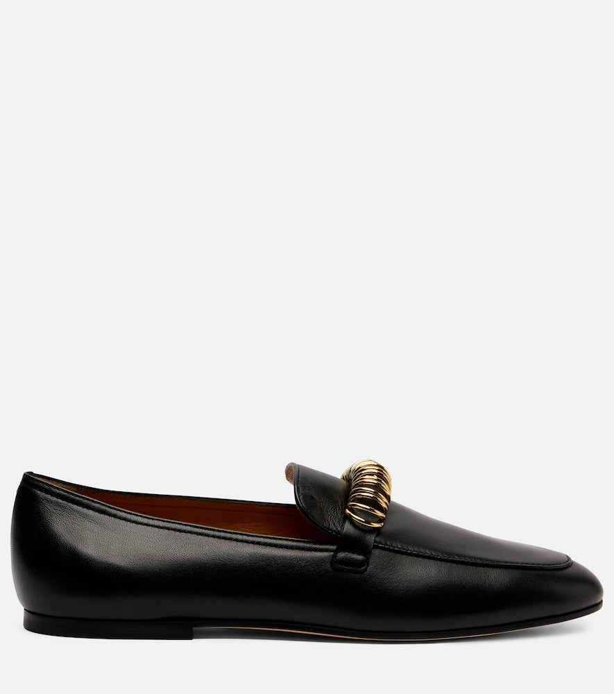 Tod's Embellished leather loafers