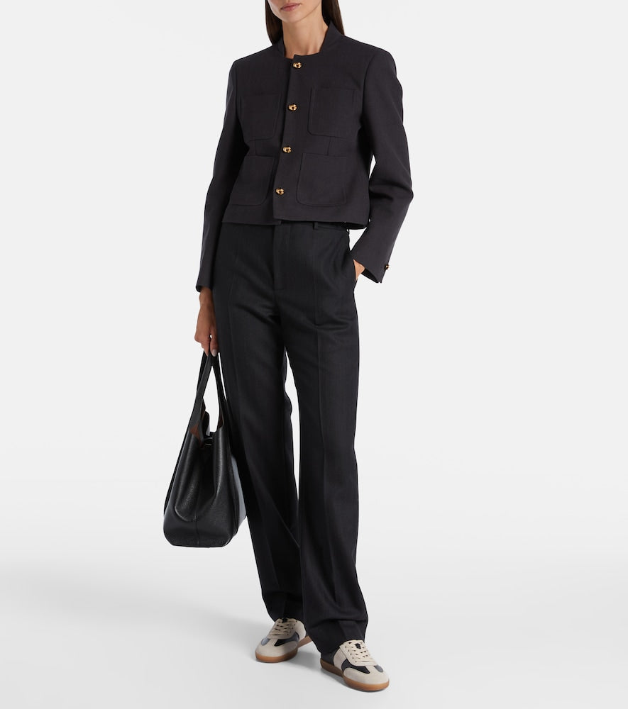 Tod's Tabs leather and suede sneakers