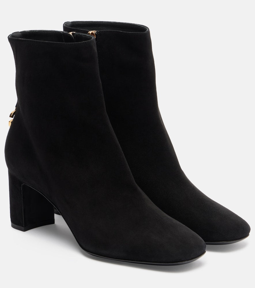 Dolce&Gabbana DG suede ankle boots