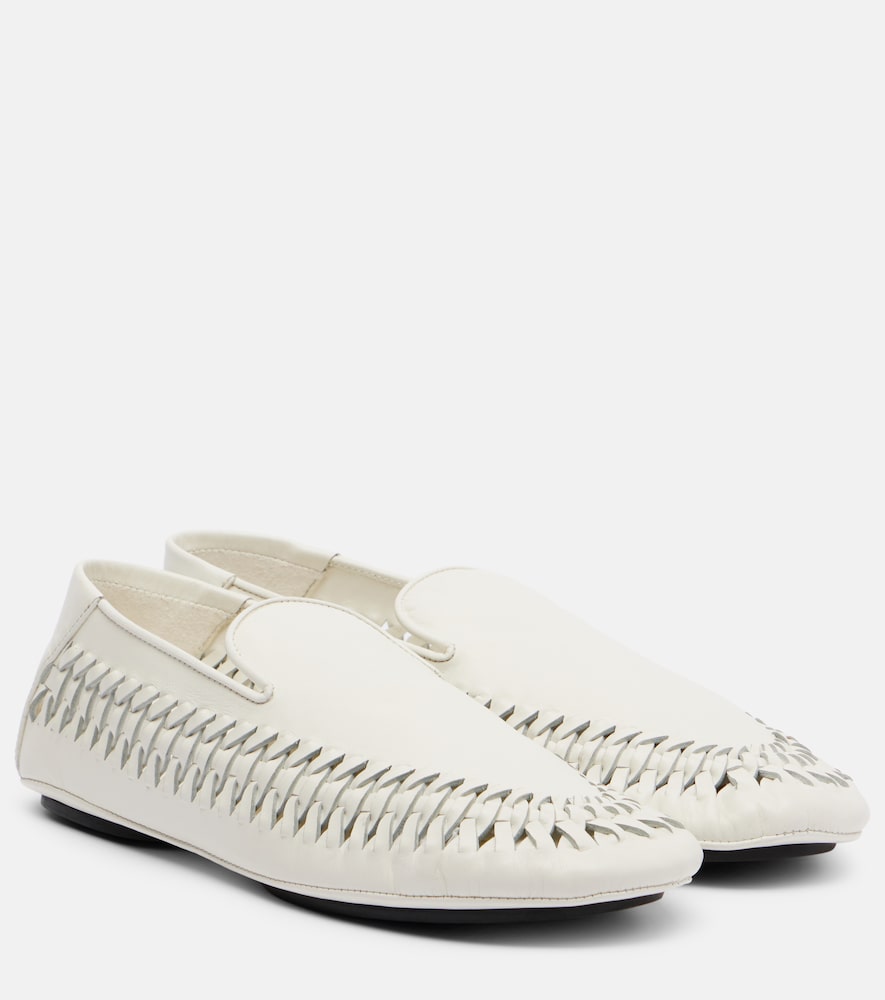 Proenza Schouler Whip leather loafers