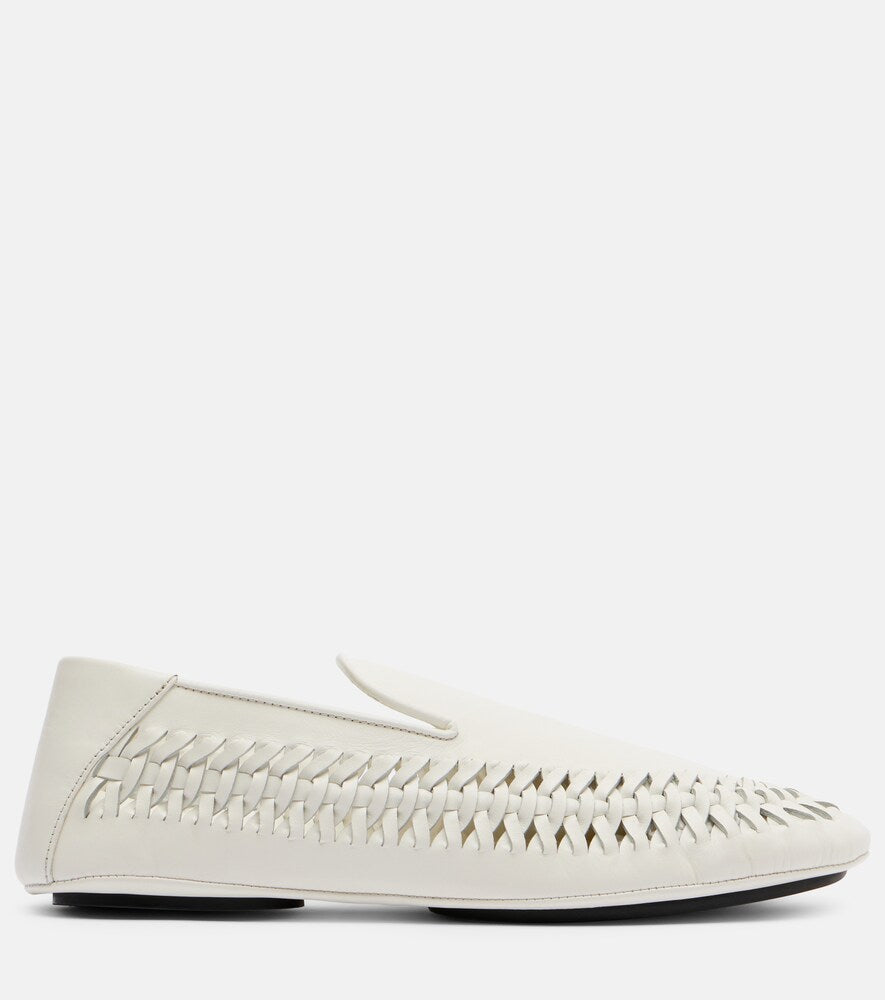 Proenza Schouler Whip leather loafers