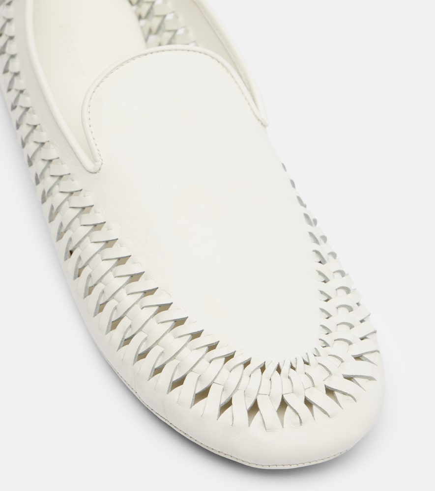 Proenza Schouler Whip leather loafers