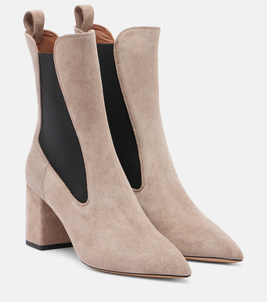 Paris Texas Anja 70 suede ankle boots