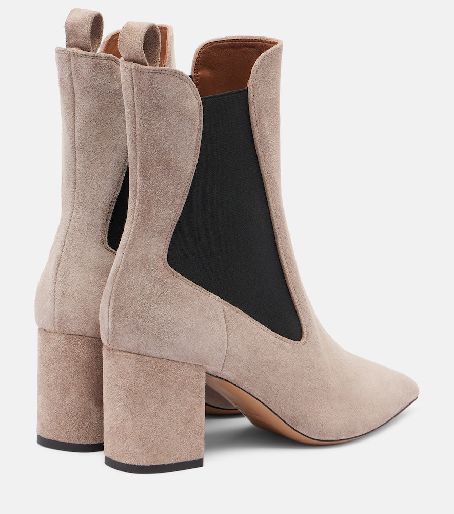 Paris Texas Anja 70 suede ankle boots
