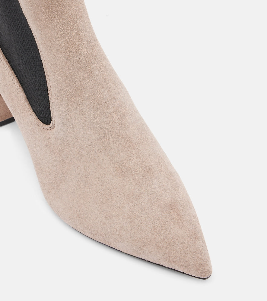 Paris Texas Anja 70 suede ankle boots