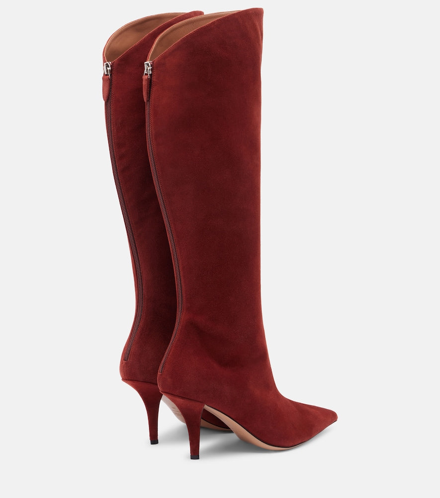 Paris Texas Jessica 75 suede knee-high boots