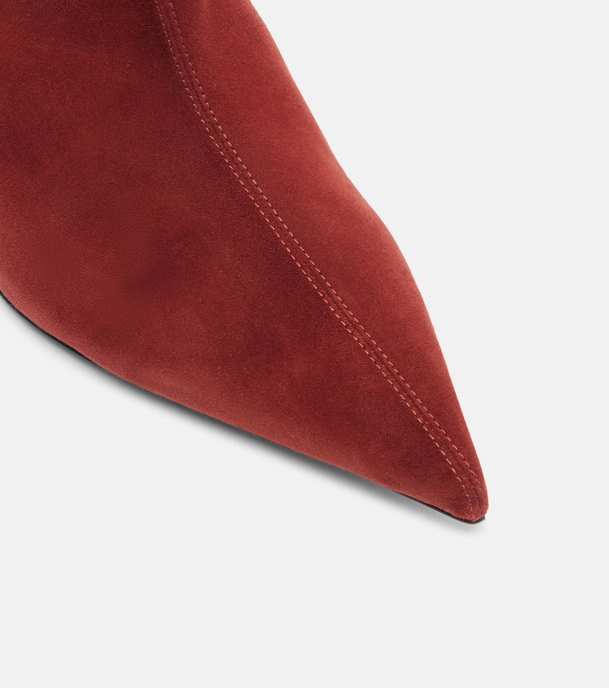 Paris Texas Jessica 75 suede knee-high boots