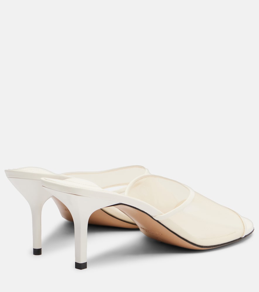 Jacquemus Leather-trimmed canvas sandals