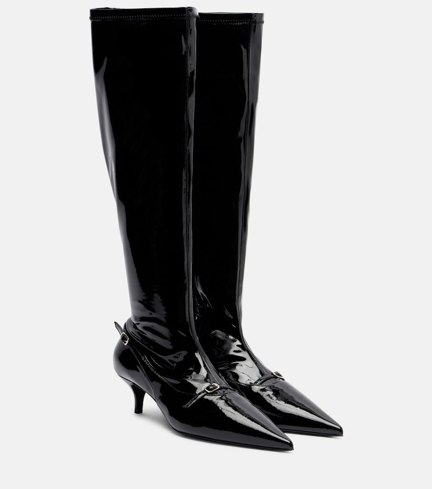 Magda Butrym Patent leather knee-high boots
