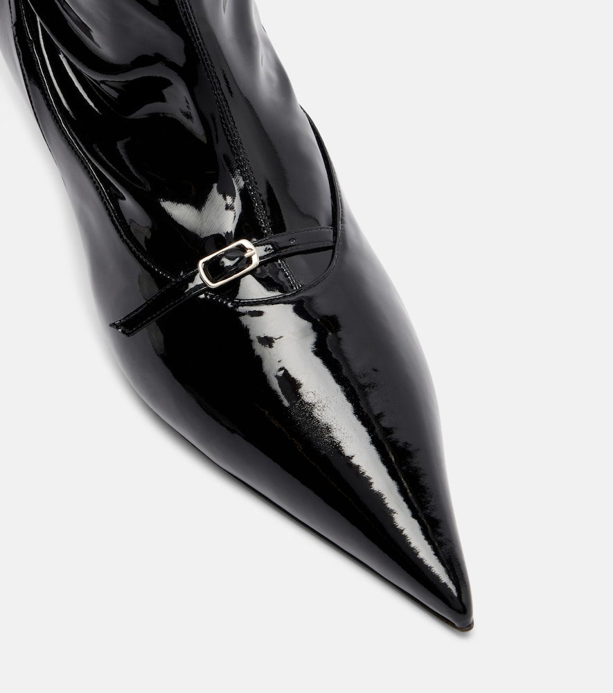 Magda Butrym Patent leather knee-high boots