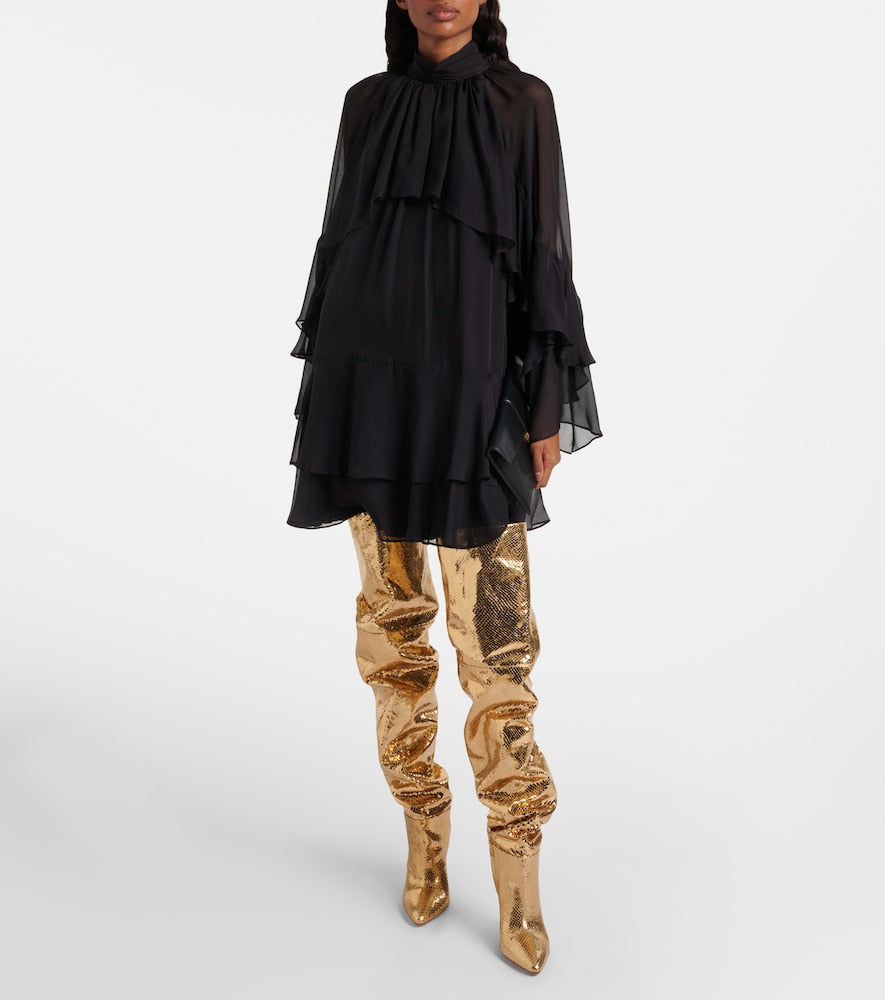 Paris Texas Elsa 100 leather over-the-knee boots