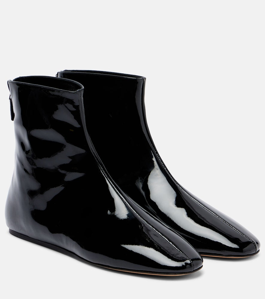 Le Monde Beryl Patent leather ankle boots