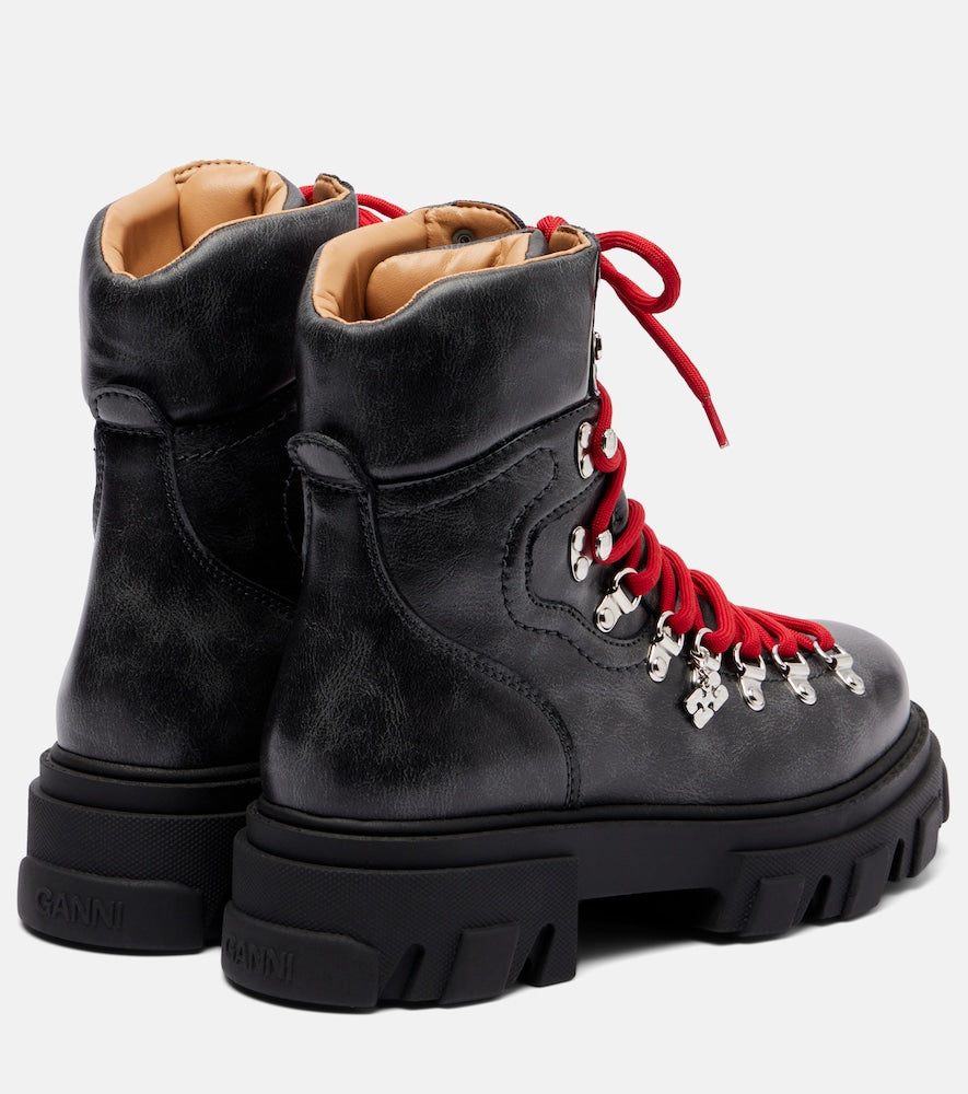 Ganni Platform combat boots