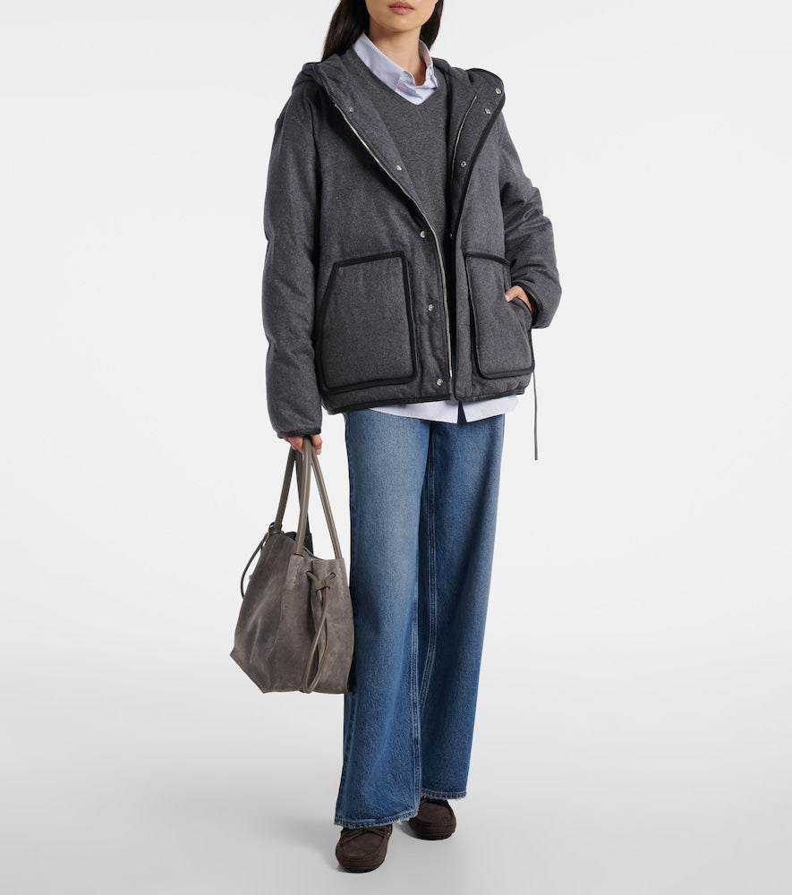 Tod's Gommino shearling-lined suede boat shoes