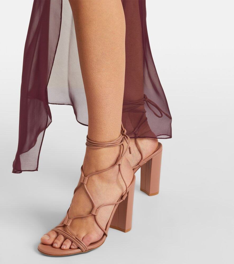 Gianvito Rossi 95 leather sandals