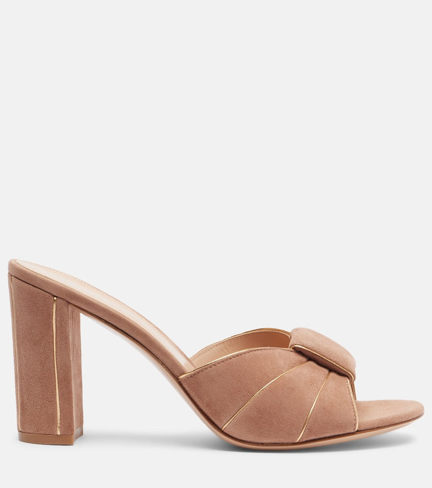 Gianvito Rossi Suede mules
