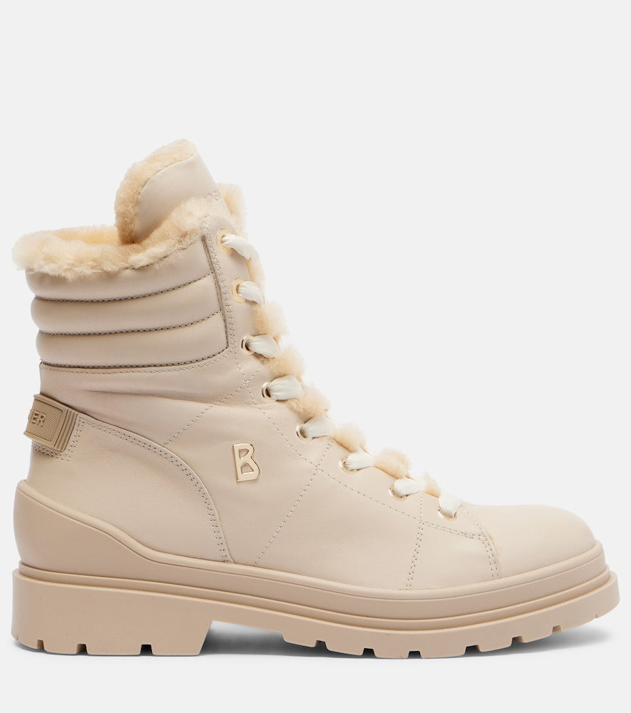 Bogner St Moritz leather lace-up boots