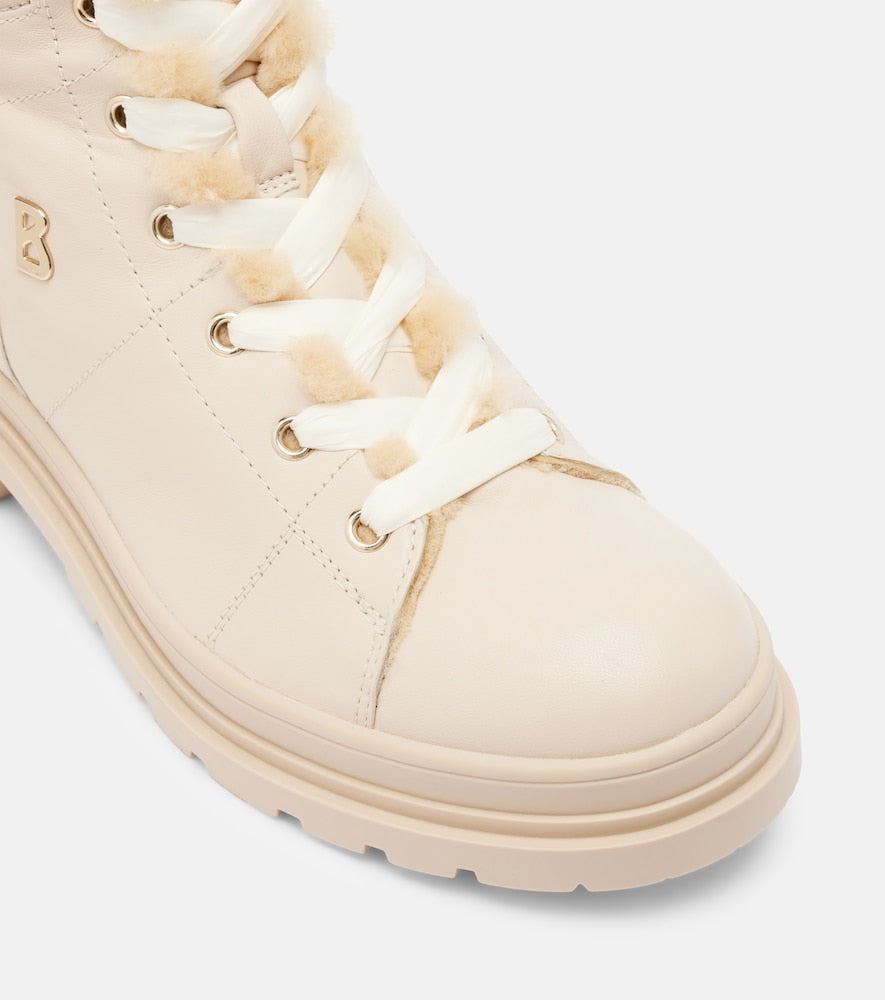 Bogner St Moritz leather lace-up boots