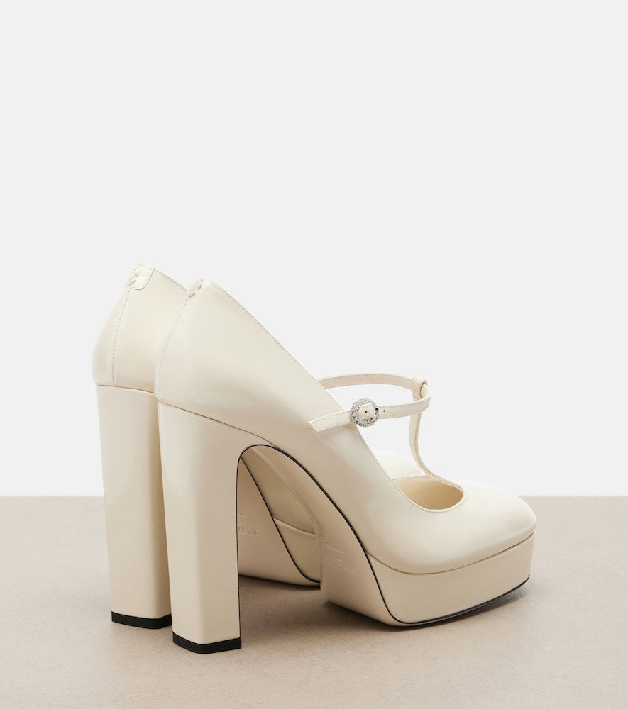Jimmy Choo Marene patent leather Mary Jane pumps