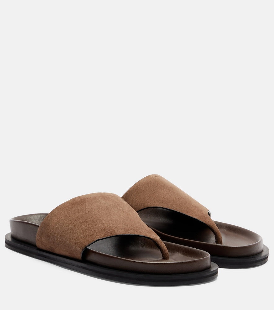 A.Emery Imara suede thong sandals