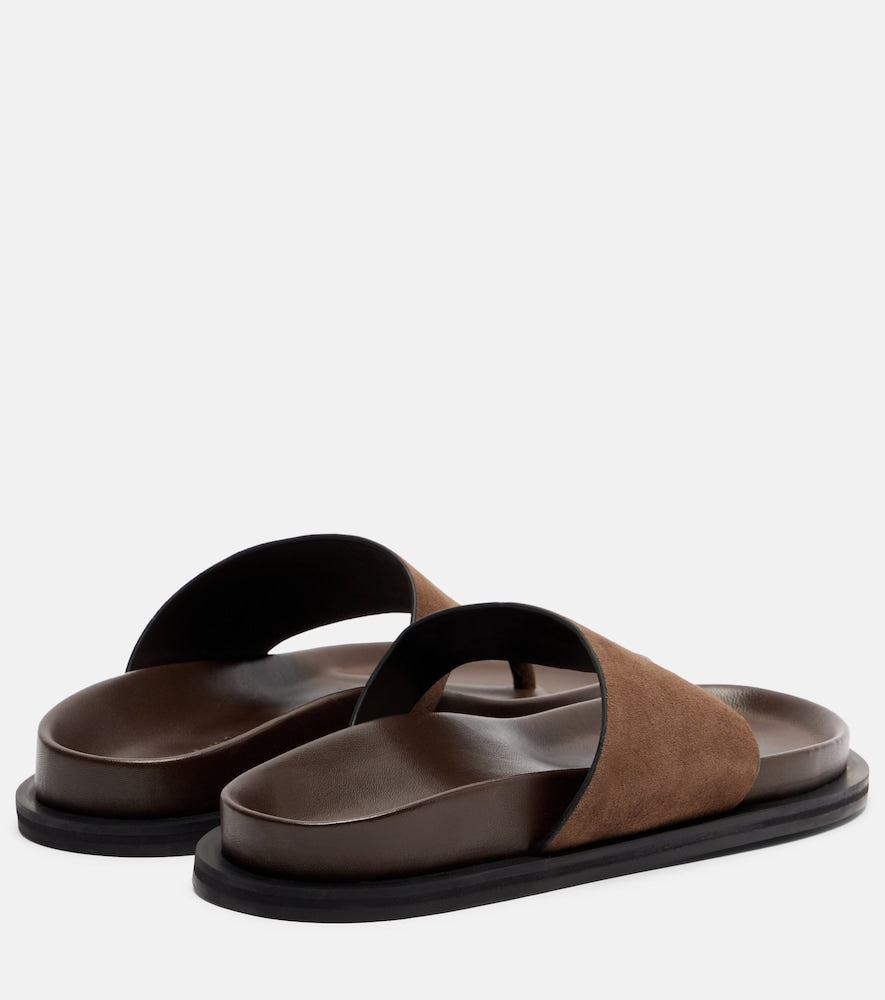 A.Emery Imara suede thong sandals