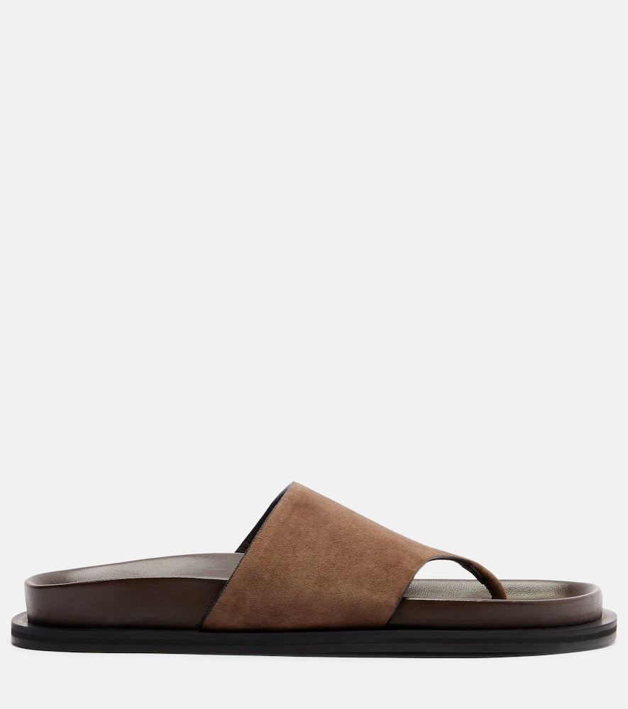 A.Emery Imara suede thong sandals