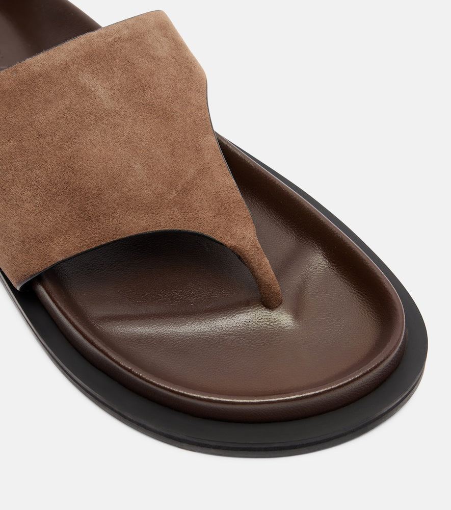A.Emery Imara suede thong sandals