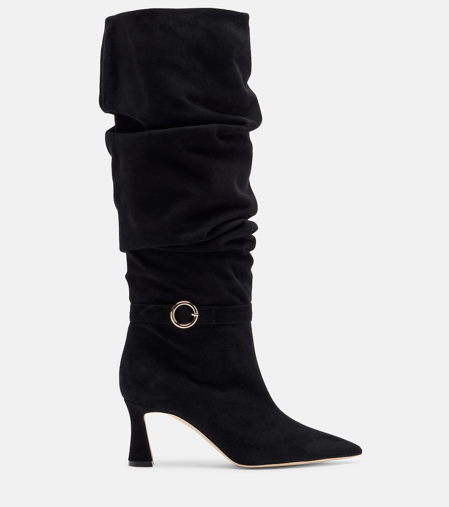 Malone Souliers Melina 70 suede knee-high boots