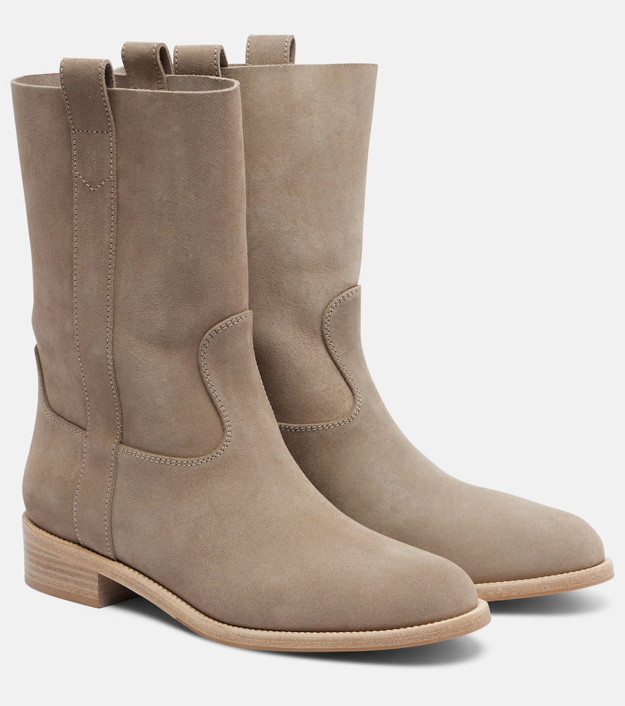 Aquazzura Cavalia¨re suede ankle boots