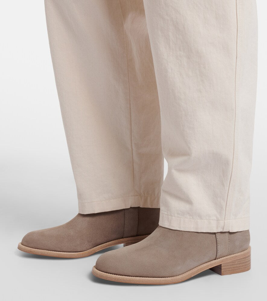 Aquazzura Cavalia¨re suede ankle boots