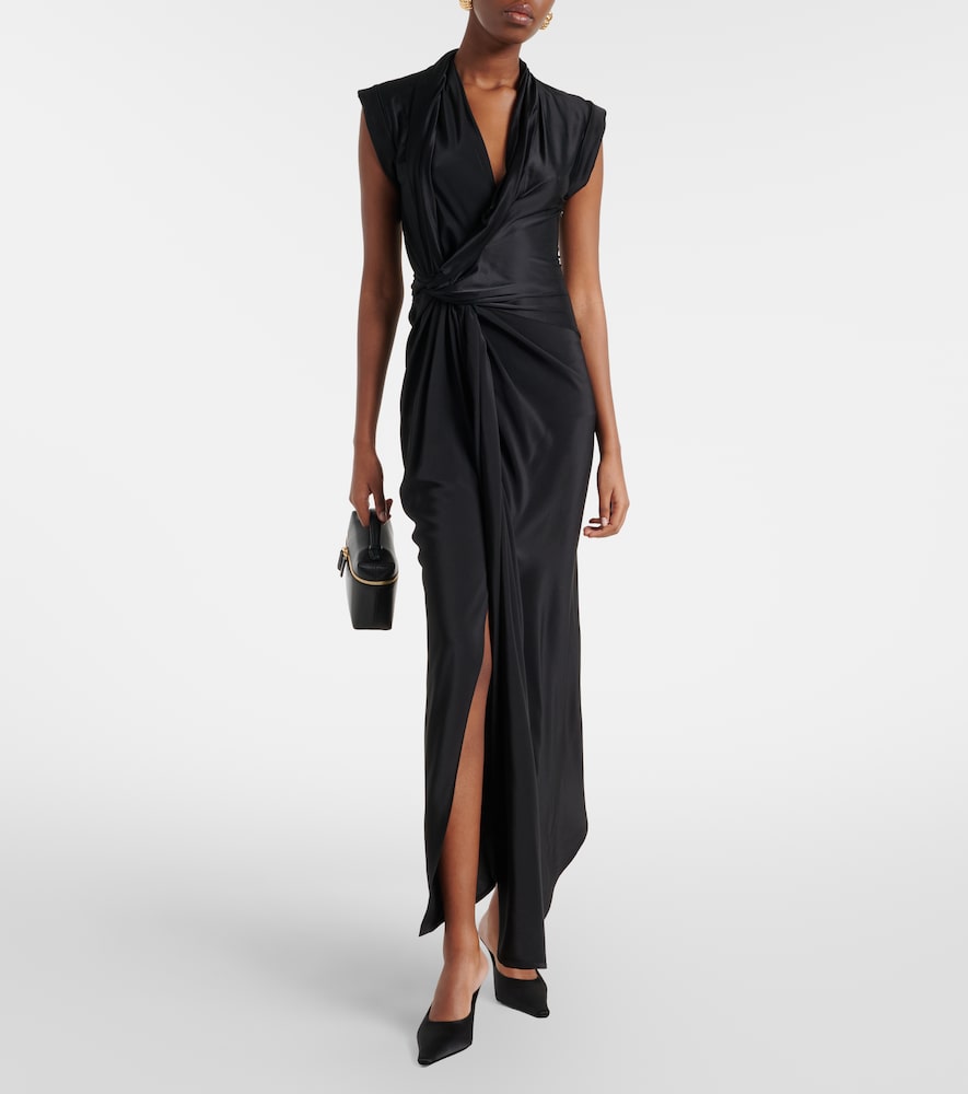 Victoria Beckham Sloan satin mules