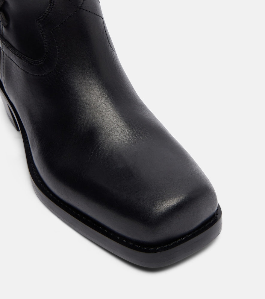 Paris Texas Roxanne 45 leather knee-high boots