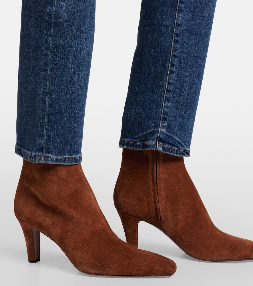 Paris Texas Belle suede ankle boots