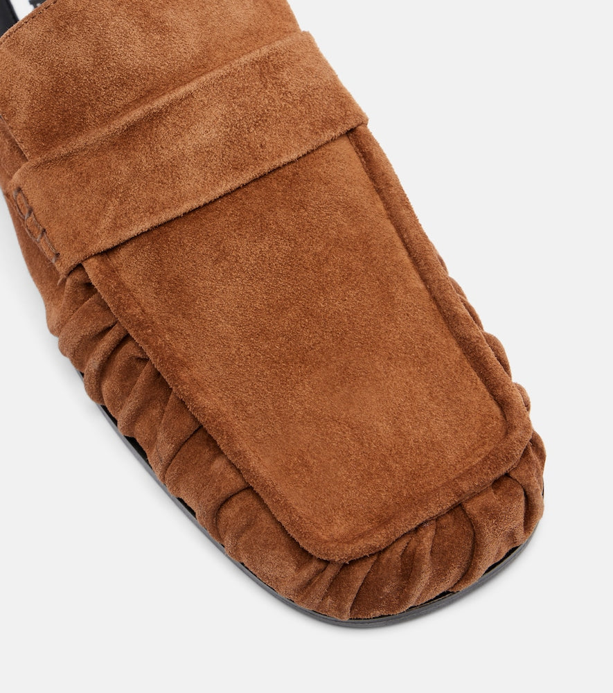 Jil Sander Sabot suede mules