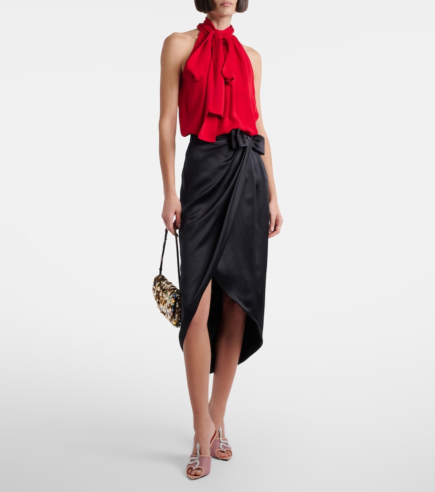 Valentino Garavani Coeur Vipa¨re embellished mesh mules