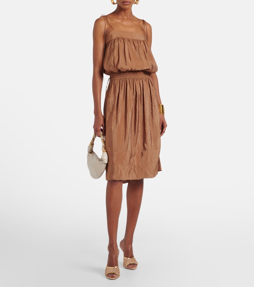 Paris Texas Lidia leather-trimmed mules