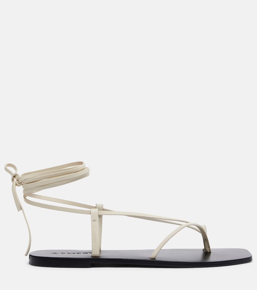 A.Emery Nolan leather thong sandals