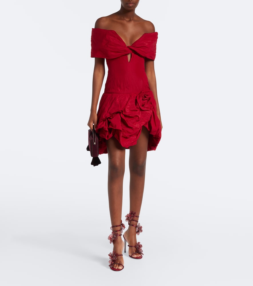 Rene Caovilla Floriane floral-applique embellished sandals