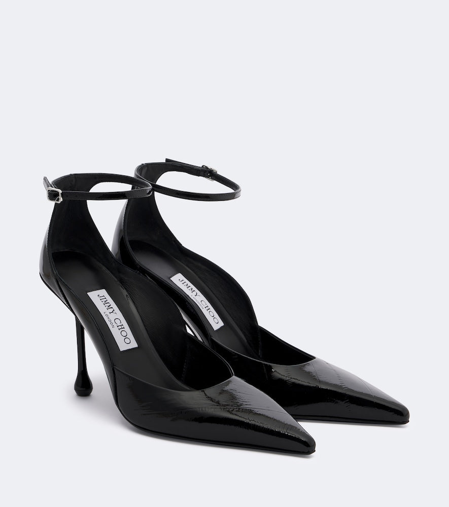 Jimmy Choo Quinci leather pumps