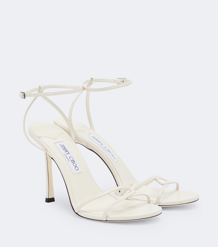 Jimmy Choo 1998 Leo leather sandals